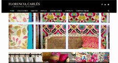 Desktop Screenshot of florenciacarles.com